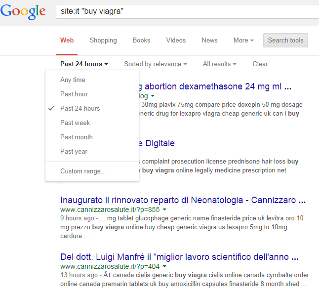 serp risultati recenti per diagnosi hacking